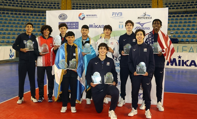 AFECAVOL entre los premios individuales de la Copa Panamericana Sub-19