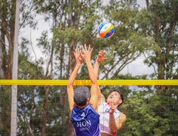 El Salvador en mujeres y Costa Rica en hombres lideran el Centroamericano Sub17 de Playa