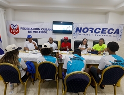 4 Países de AFECAVOL compiten en el Tour NORCECA de Varadero