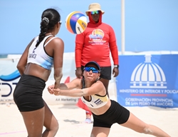 Silva/Brennes cuarto lugar en Tour NORCECA U23, Juan Dolio