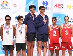 En la Rama Masculina Costa Rica y El Salvador clasifican al mundial de Voleibol de Playa U21