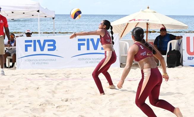 Equipos femeninos de Canadá, El Salvador, Puerto Rico, Nicaragua y Estados Unidos inician invictos en el Clasificatorio NORCECA Sub-18 de Voleibol de Playa