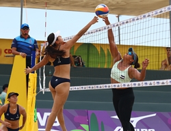 Torres/Gutiérrez y González/Navas arrancan con fuerza Tour NORCECA en Tamaulipas