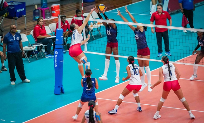 Dominicanas Finalizan Invictas la Fase de Grupos y Avanzan a Semifinales del NORCECA U17