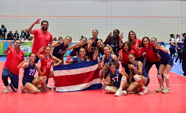 Costa Rica consigue su tercera corona consecutiva en el XV Centroamericano Sub-19 Femenino de AFECAVOL