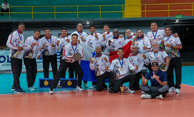 Panamá doblega a Nicaragua en la lucha por el bronce en el Final Four Masculino de AFECAVOL