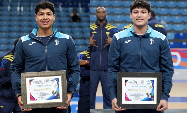Dos guatemaltecos en el equipo ideal de Santo Domingo 2026
