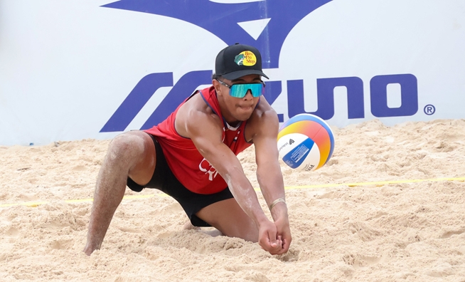 Partidos reñidos marcan el inicio de la competencia masculina en Punta Cana