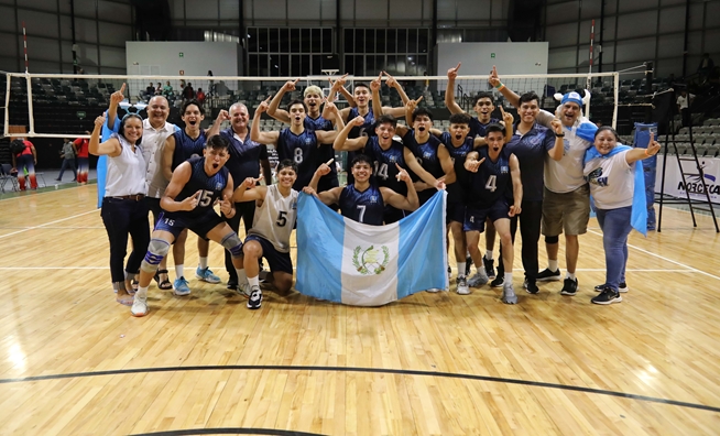 Guatemala pentacampeón Sub 23 Masculino de AFECAVOL
