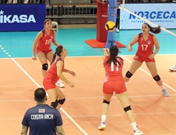 Costa Rica cae ante México y jugara por el Bronce en el NORCECA Final Four Femenino