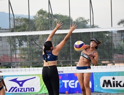 Seis Duplas Femeninas con buen inicio en el Tour NORCECA de El Salvador 